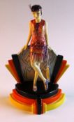 KEVIN FRANCIS Figurine `Hullabalu-lu`, first in the `Ritzy Girl` series, modelled by Andy Moss,
