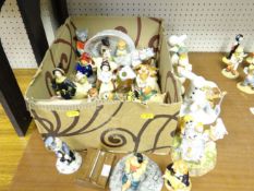 A large parcel of Beswick and Doulton comic and animal figurines