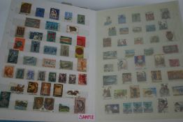 A collection of four mid 20th Century hardback stamp albums of European stamps
