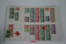 One box of World stamps