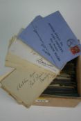 A large parcel of interesting old 18th and 19th Century handwritten envelopes with some