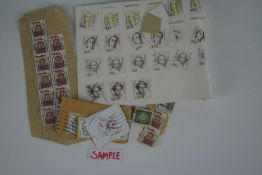 One box of European and other stamps