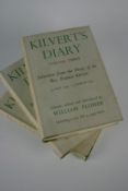 3 volumes of Kilvert`s Diary, 1961 reprint Jonathan Cape with dust covers