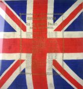 ENGAGEMENTS BY GEN. SIR REDVERS BULLER`S NATAL FIELD FORCES; Printed silk handkerchief of the