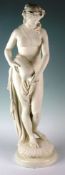 A fine late 19th Century Minton Parian Ware sculpture of a classical female nude (possibly