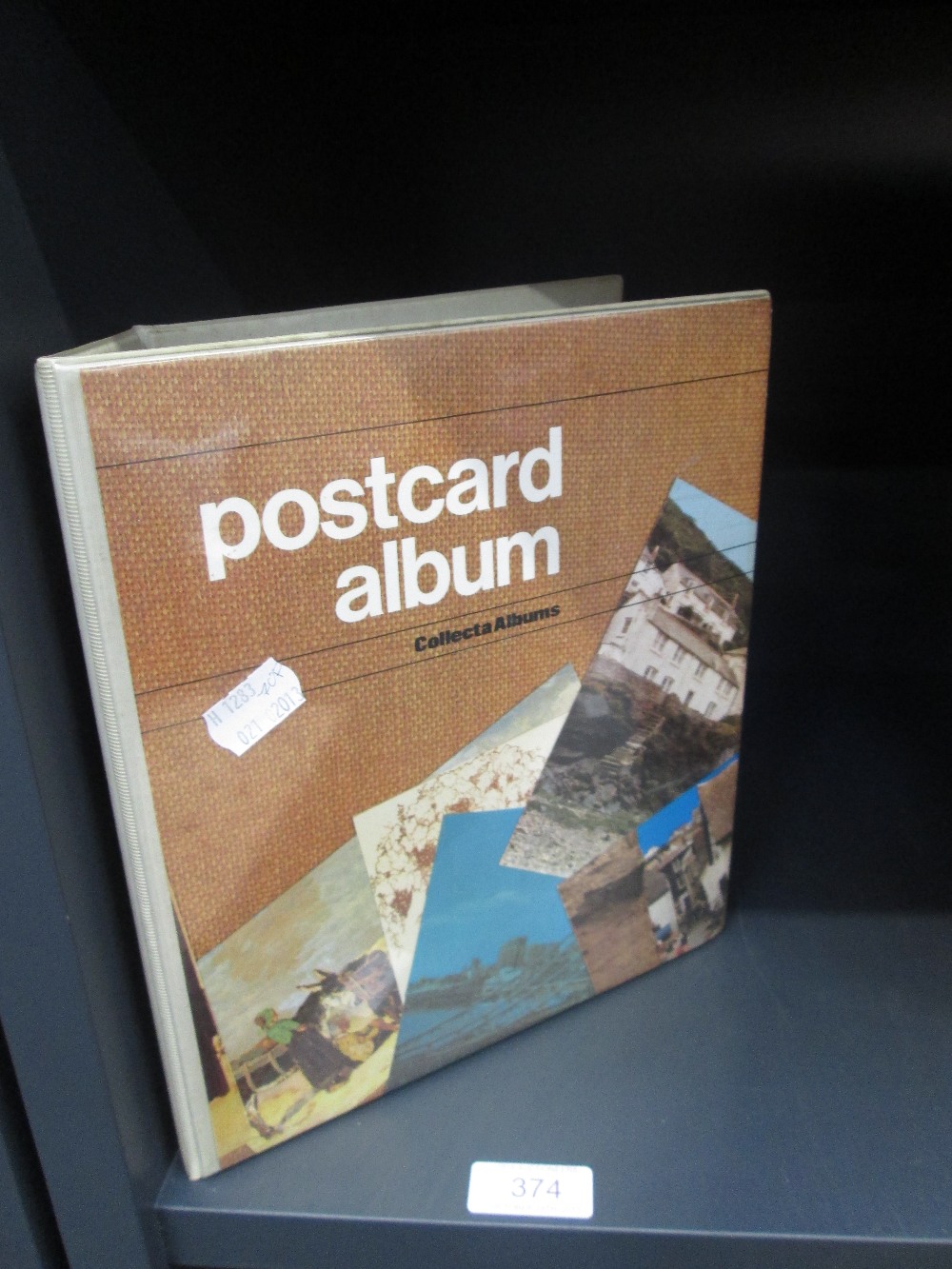 A postcard album containing vintage postcards of Kendal and surrounding area, includes black and