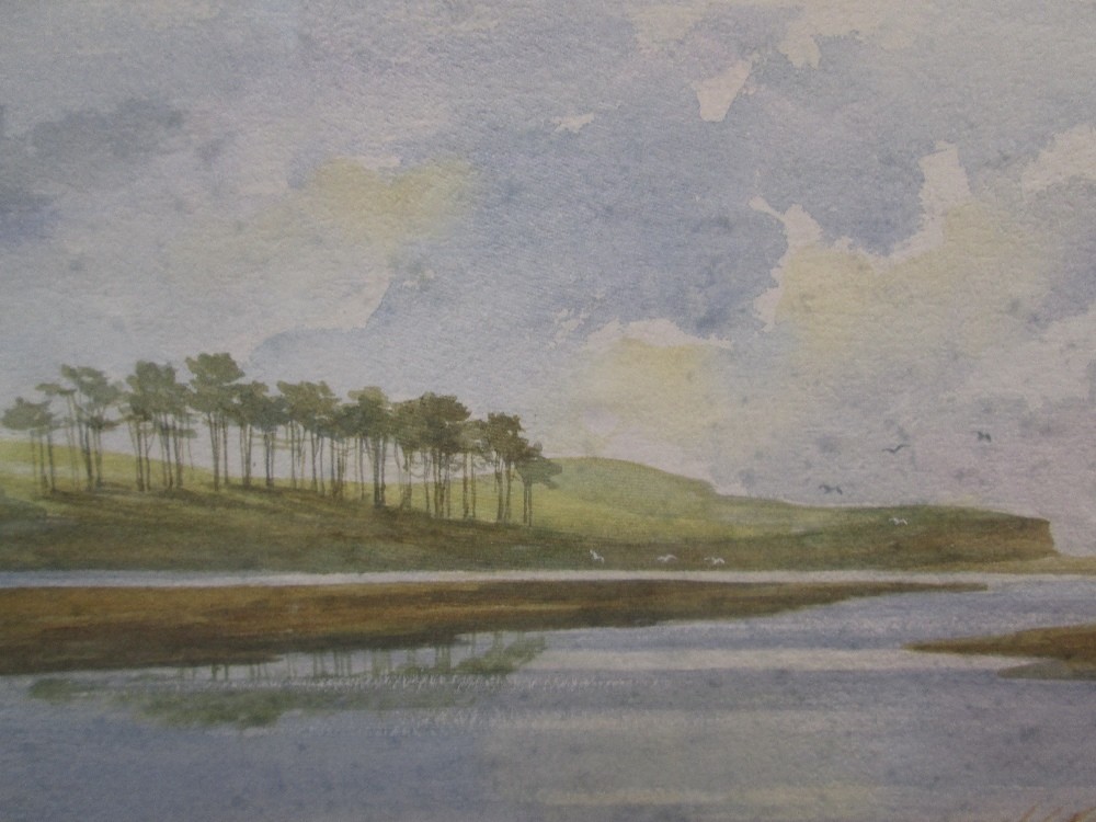 A Limited Edition print after James Lester, Otterhead and The Estuary