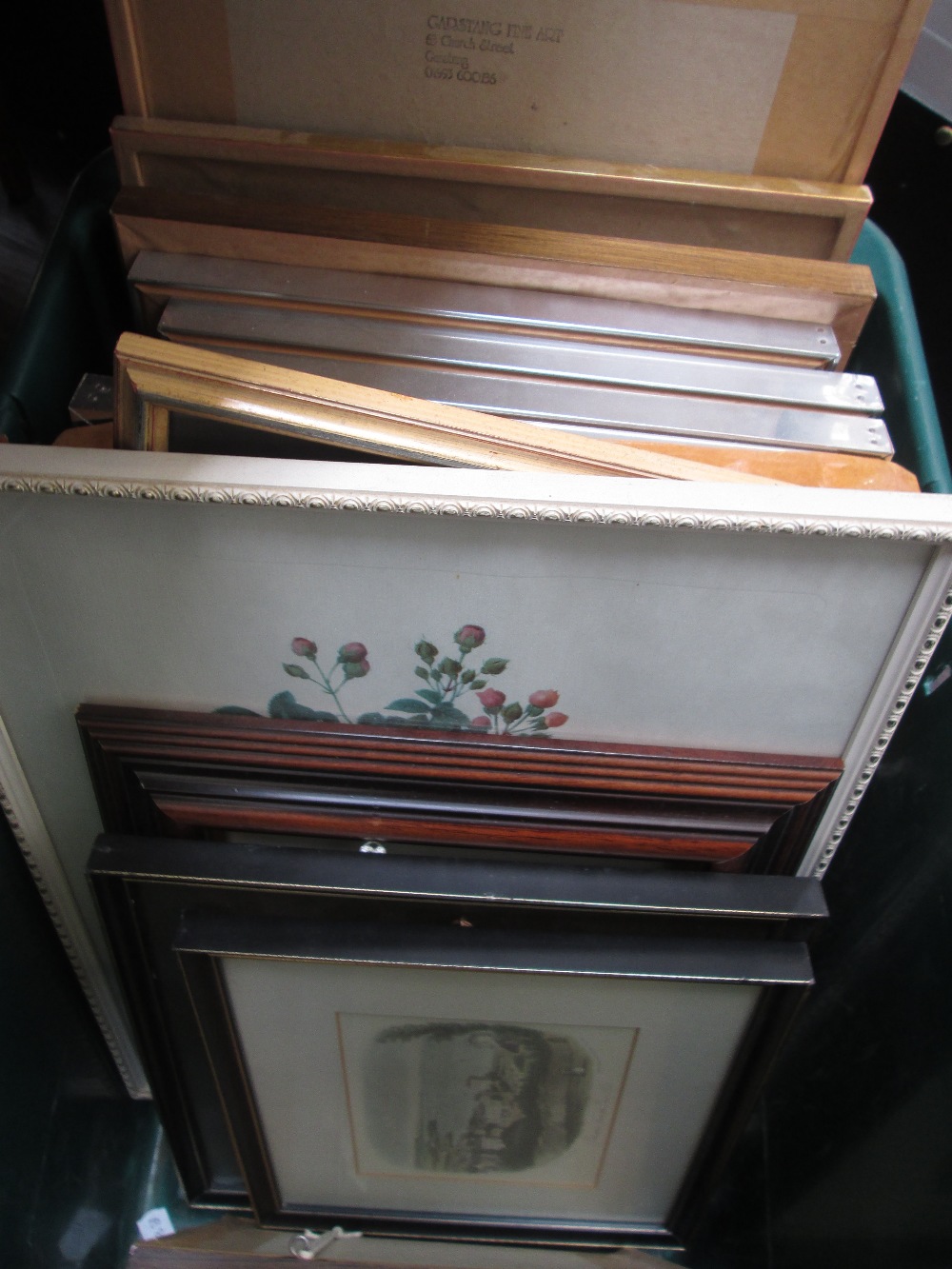 A selection of decorative pictures including engraving, Brighton