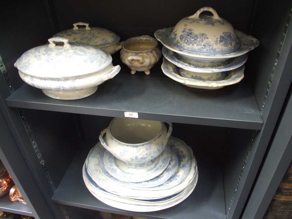 A selection of stoneware jars, Victorian jug etc