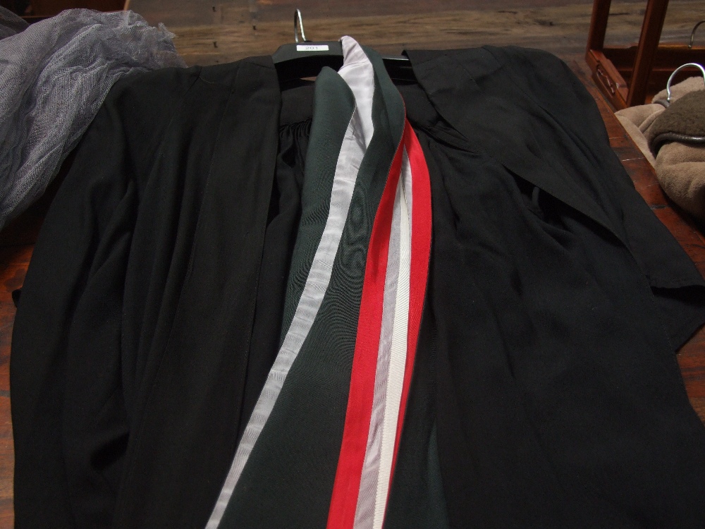 A vintage Graduation Gown