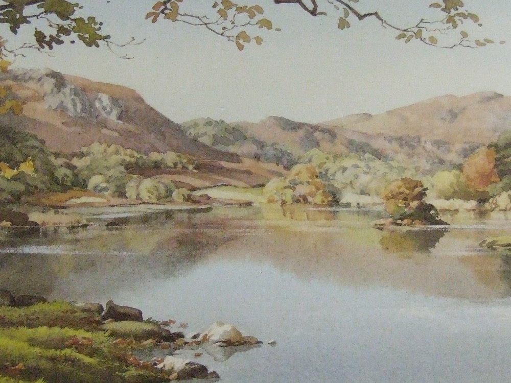 A limited edition print, after Judy Boyes, Rydal Water, signed and numbered 552/850
