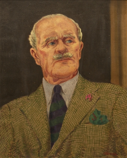 HENRY C. O'DONNELL
Self-Portrait
Oil on canvas