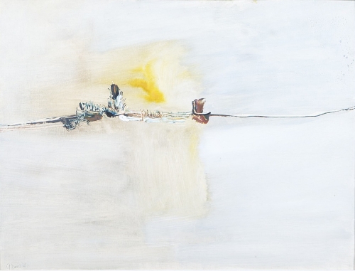 GERALD DAVIS (1938-2005)
Landscape '68
Oil on board, 45 x 60cm
Signed and inscribed verso