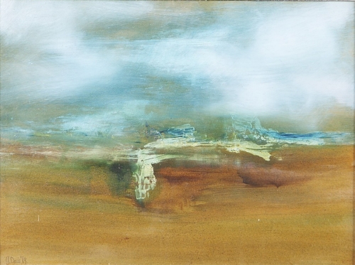 GERALD DAVIS (1938-2005)
On the Estuary
Oil on board, 36 x 49cm
Signed and dated '69, inscribed