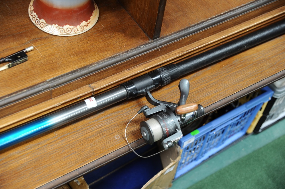 A Match rod and reel.