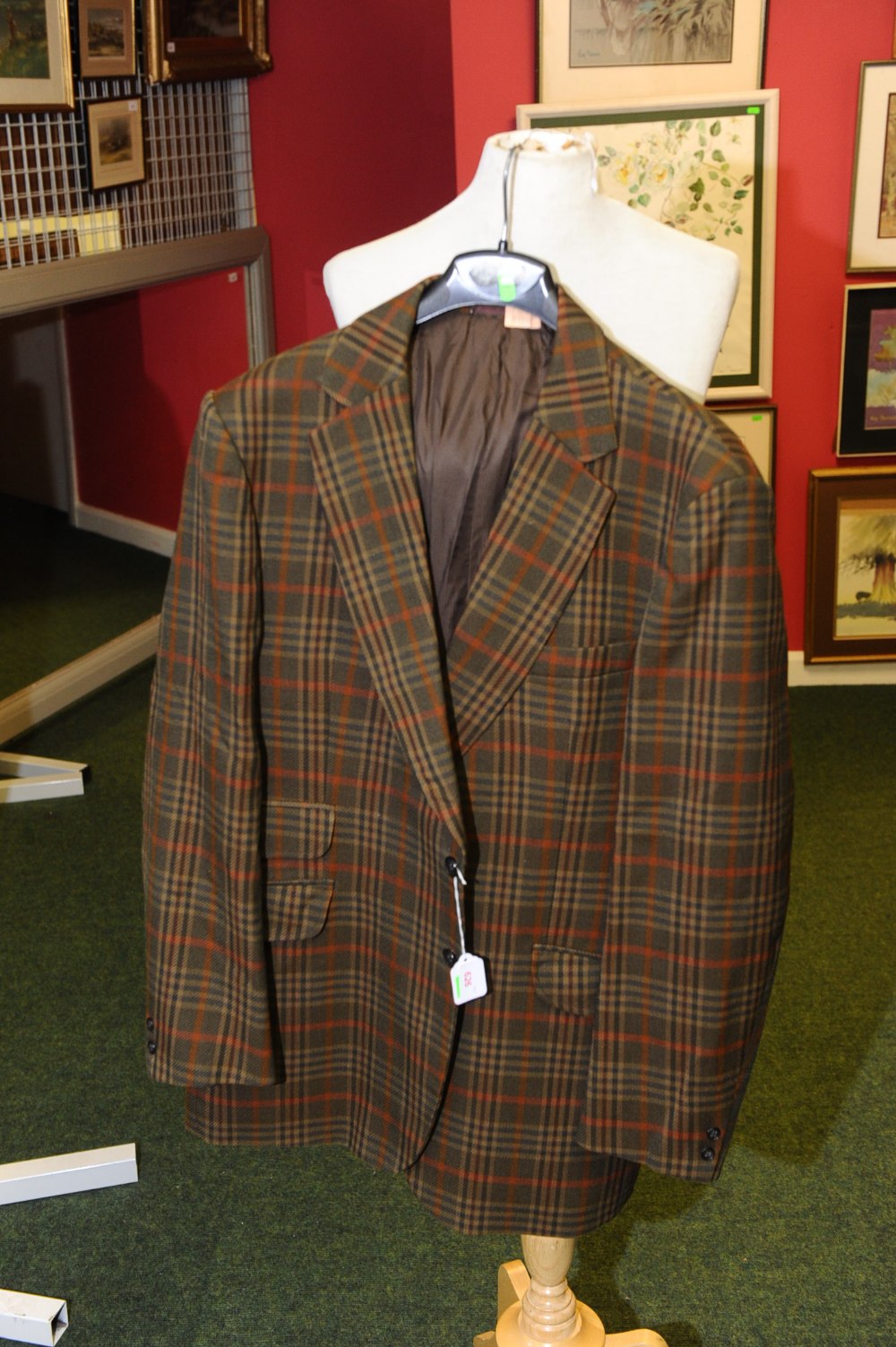 A Burton tailored gentleman`s tweed jacket