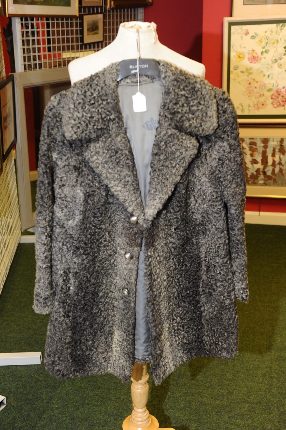 A lady`s beaver lamb jacket, by Pelzhaus Blume