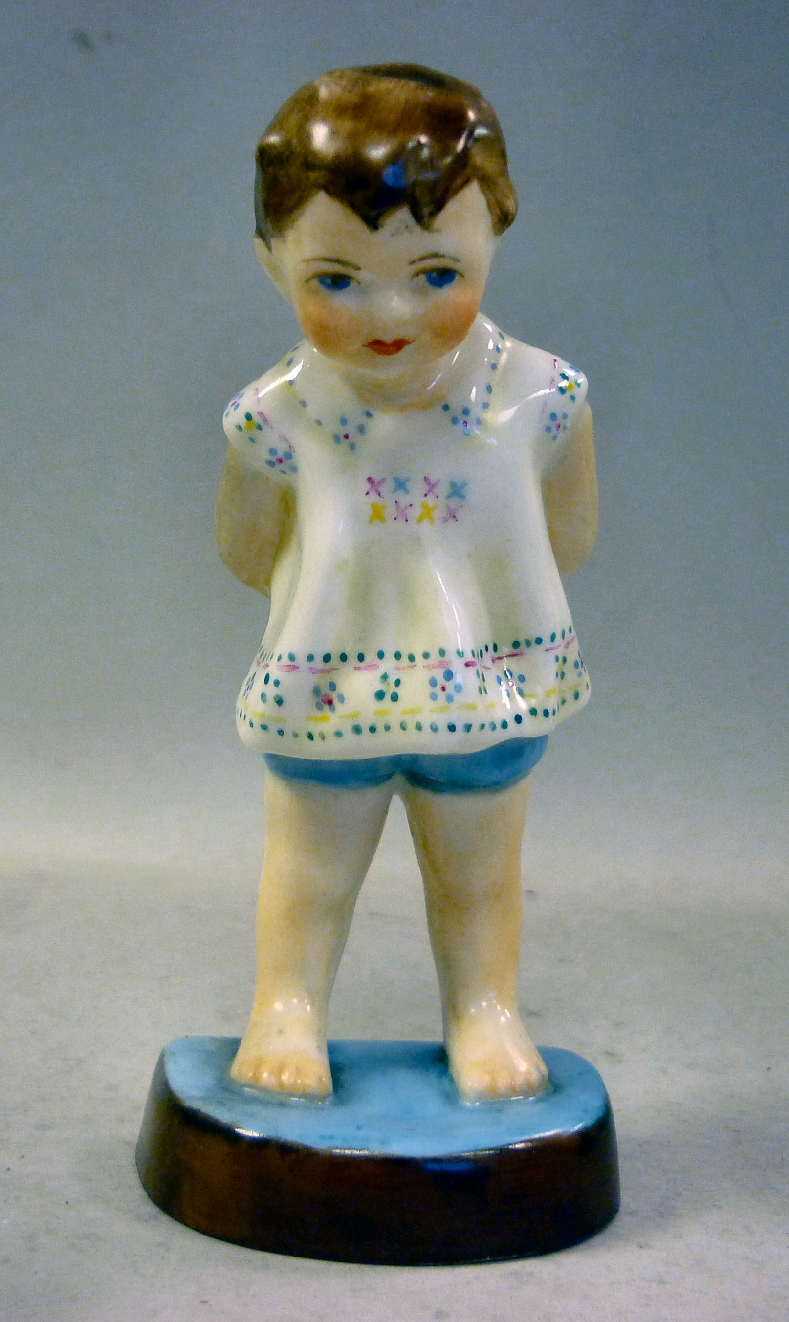 A Royal Worcester china figure `Tommy` No.2913 modelled by FG Doughty bears a date cypher for 1951