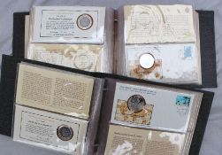 A set of 50 silver medallions, titled ``The Great Explorers Medals`` an official issue of the