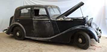 A Daimler 15 Sports Saloon, registration number DVK 756, first registered January 1937, chassis No.