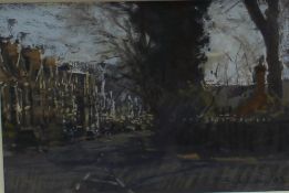 Peter Brown
Plasturton Place
Pastels
Signed and dated '03
Albany Gallery label verso
15.5 x 23.5cm