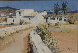 A J Swartz
IBIZA
Watercolour
Signed
27 x 39cm