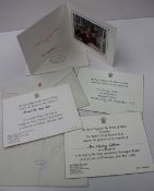 A Christmas card sent from Buckingham Palace on 17th December 1993, with a colour photograph of H.