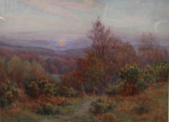 Byron Cooper
Springtime, N. Devon
Watercolour
Signed, Thos Agnew & Sons label verso
44 x 59 cm
