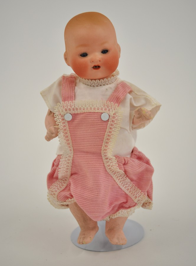 Late 19th/early 20th Century Armand Marseille bisque head baby doll impressed "AM Germany 351/5/0.