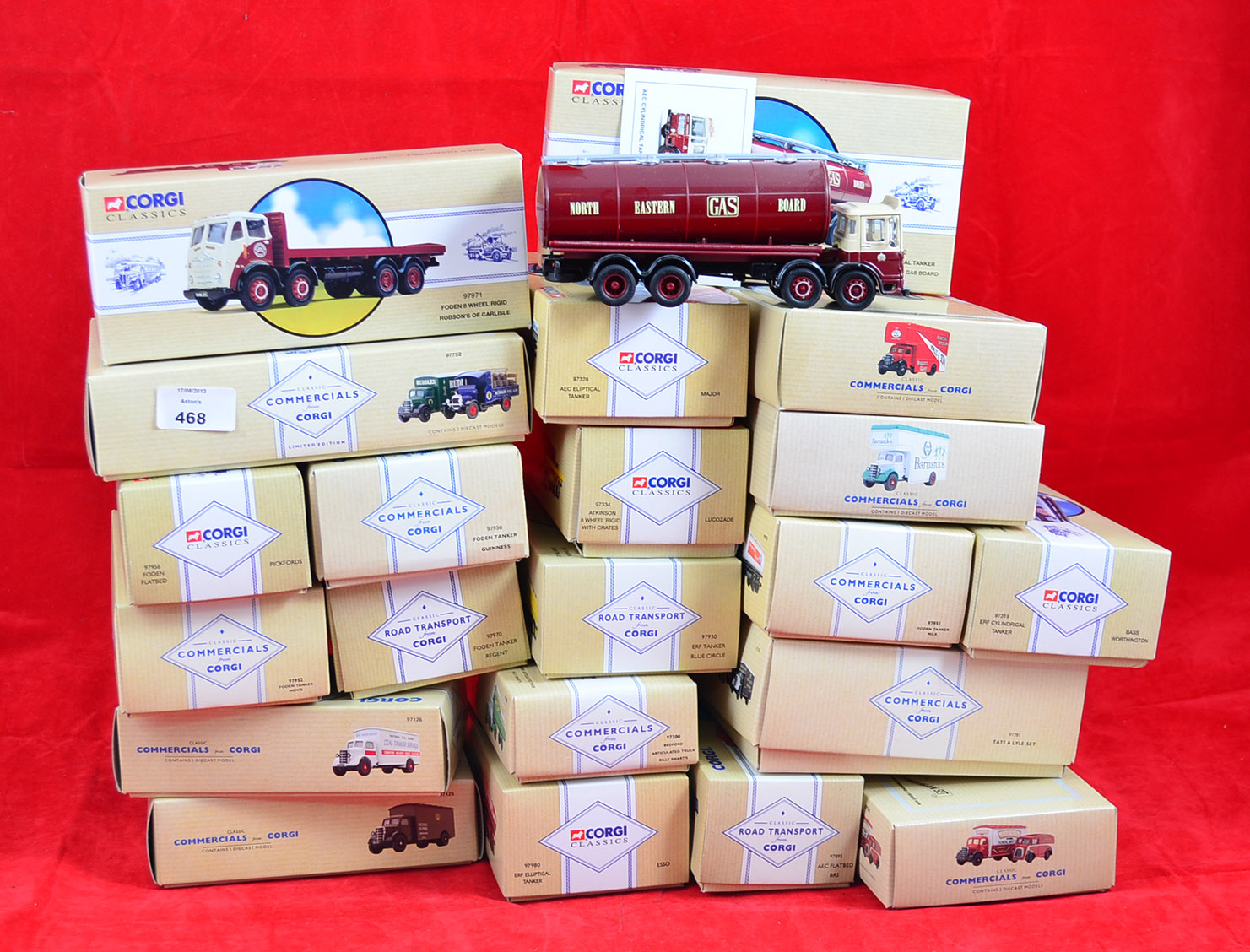 21 x Corgi Classics die-cast models, all commercial vehicles. All boxed, overall appear E.