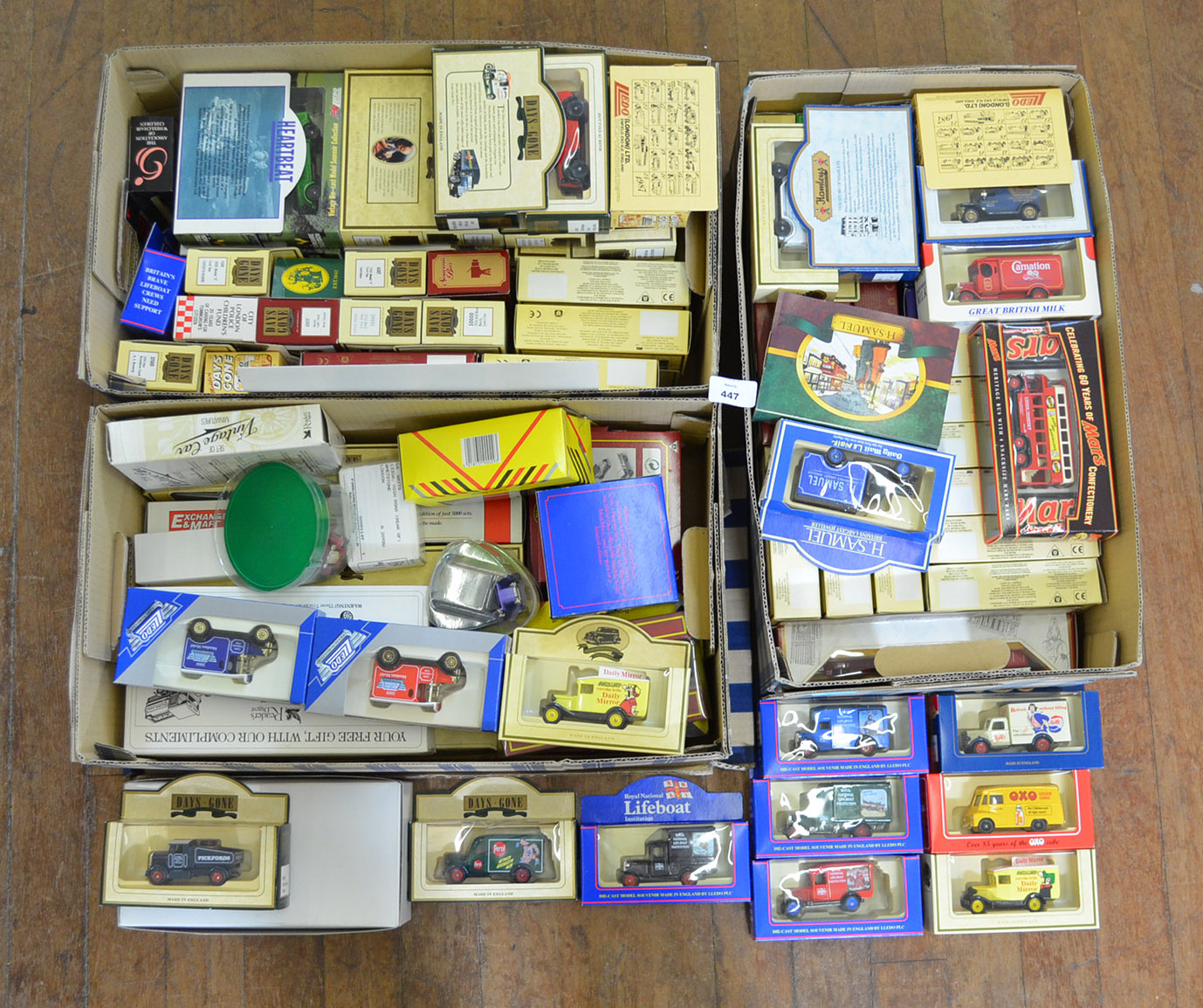 Quantity of die-cast models, mostly Lledo but includes Corgi Cameo, Shell and similar. (approx.