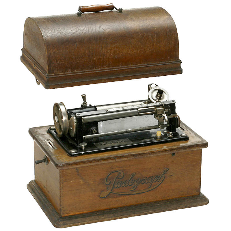 Electric Dictating Machine ""Parlograph"", c. 1910 Manufacturer: ""Carl Lindström AG, Berlin"",