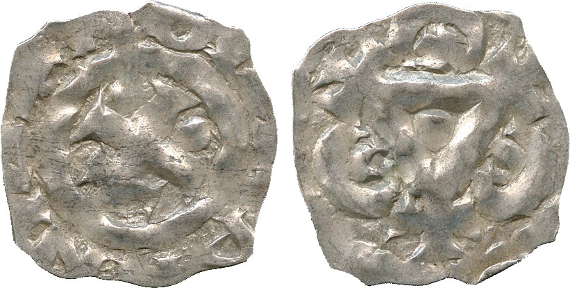 WORLD COINS. France. Duchy of Normandy, William the Conqueror (1037-1087), Silver Denier, 1.01g,