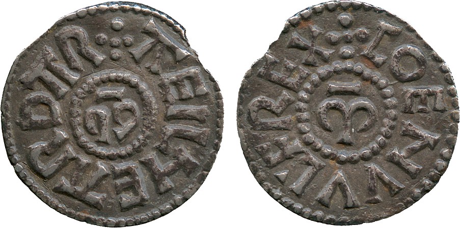 BRITISH COINS. Aethelheard, Archbishop of Canterbury (793-805), with Coenwulf as King, Silver Penny,