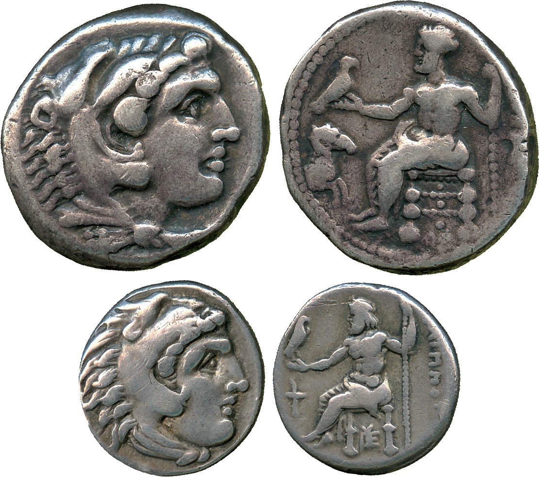 ANCIENT COINS. Greek. Kingdom of Macedon, Alexander III, The Great (336-323 BC), Silver Tetradrachm,