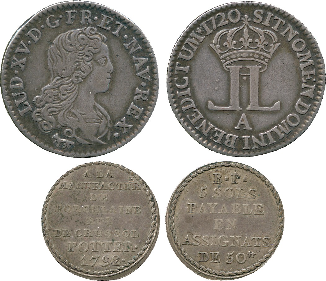 WORLD COINS. France. Louis XV (1715-1774), Livre d’Argent, known as ‘de la Companie des Indes’