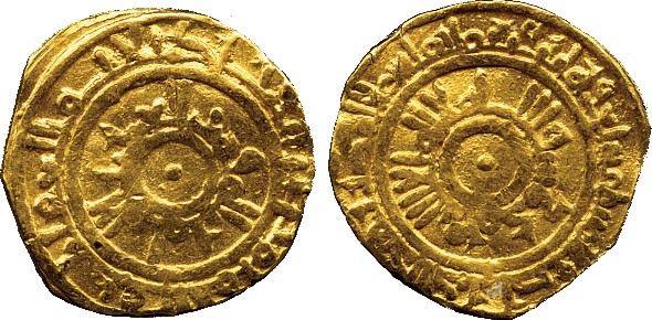 ISLAMIC COINS. FATIMID. Abu-Mansur Nizar al-‘Aziz billah (365-386h), Gold ¼-Dinar/Tari, Siqilliya
