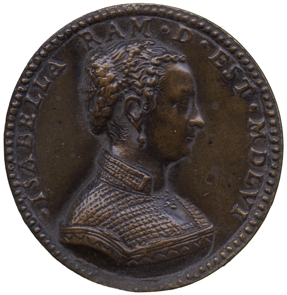 COMMEMORATIVE MEDALS. WORLD MEDALS. Italy. Isabella Rammi, wife of Francesco d’Este (died after
