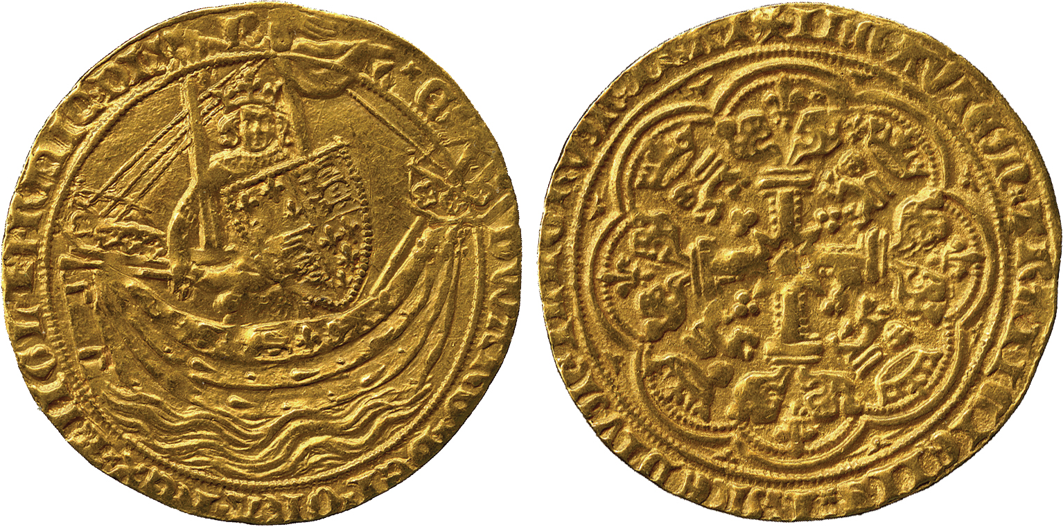 BRITISH COINS. Other Properties. Edward III (1327-1377), Gold Noble, Fourth coinage (1351-1377),