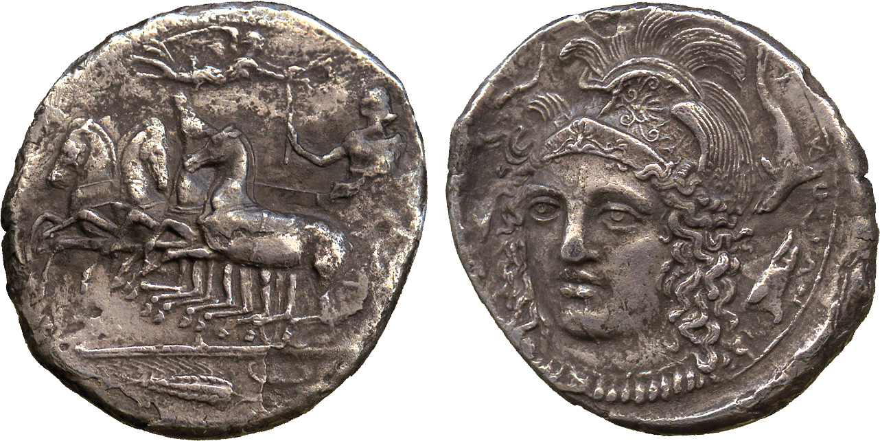 ANCIENT COINS. Greek. Sicily, Syracuse, Dionysios I (c.405-367 BC), Silver Tetradrachm, 14.89g,