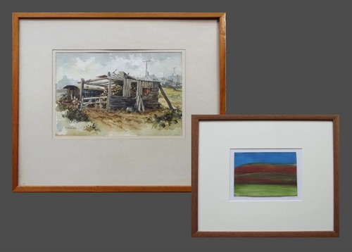 JUDY SYMONS & V. BONCOTT
Penwith landscape, a mixed media by Judy Symons & The Timber Shed, a