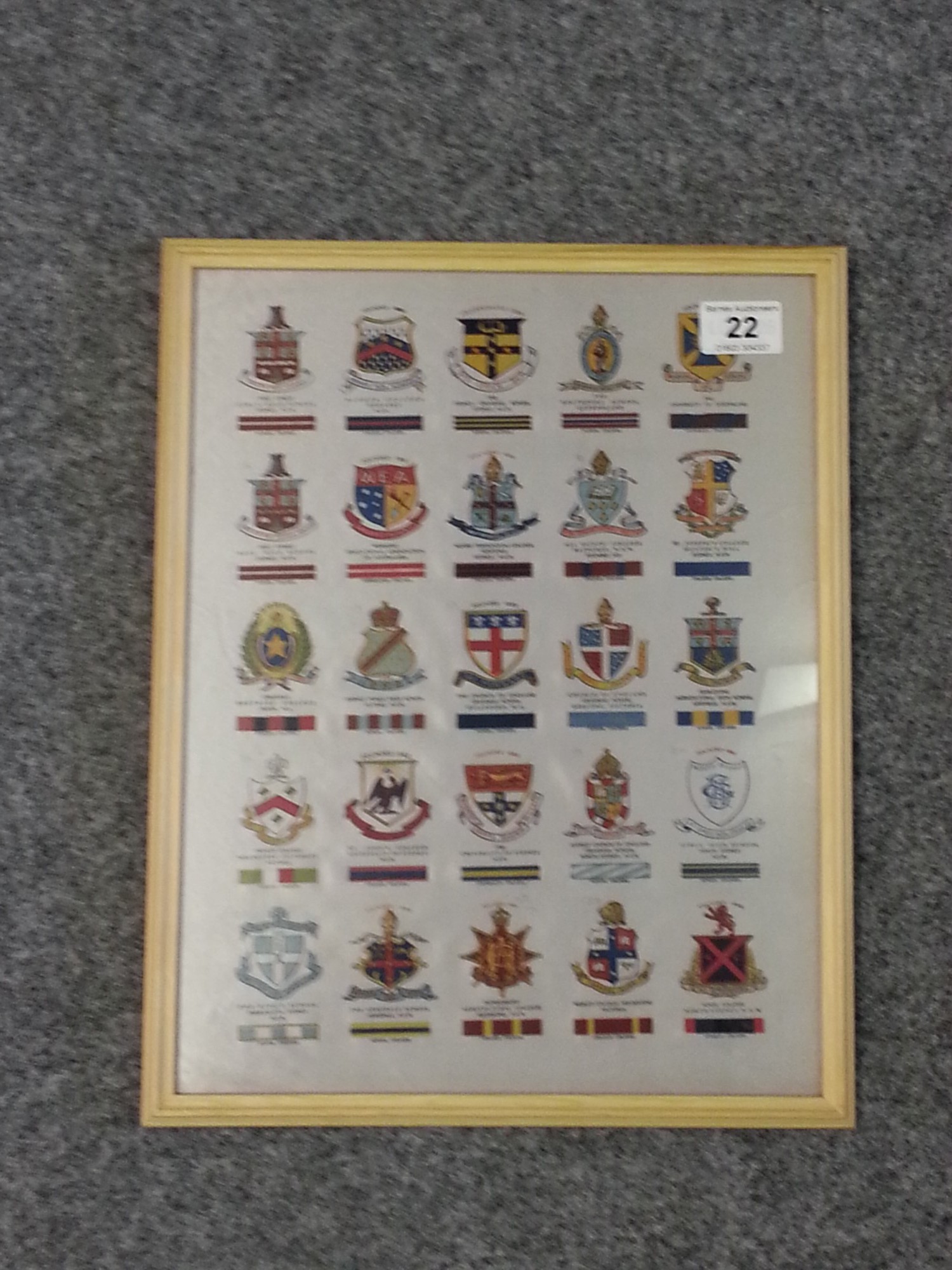 FCSSU - 25 total, Wills Overseas, Crests and Colours of Australian Schools, etc (M)