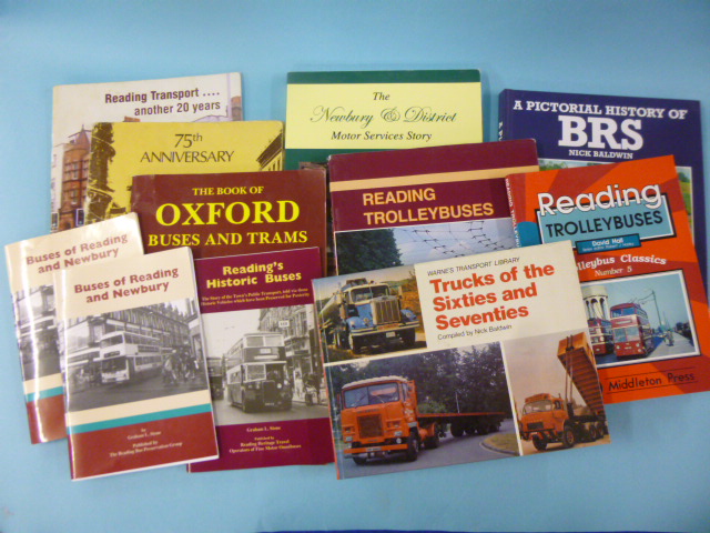 Small collection of local interest buses and coaches book (hard and soft back)