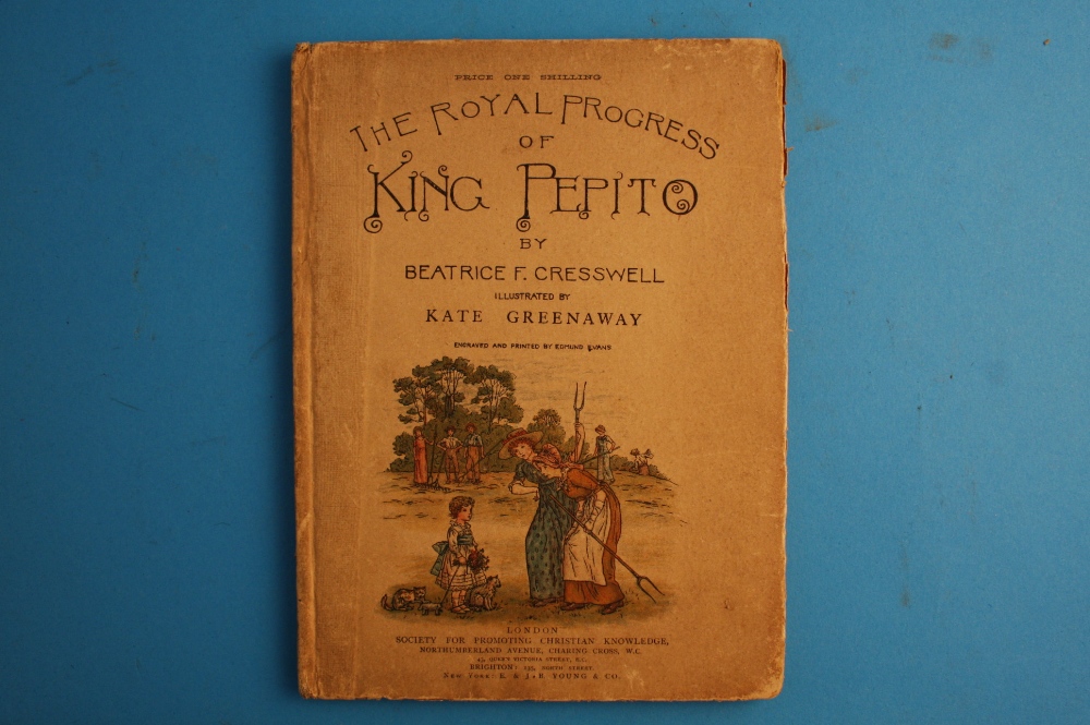 `The Royal Progress of King Pepito` by Beatrice F. Cresswell, illustrated by Kate Greenaway.