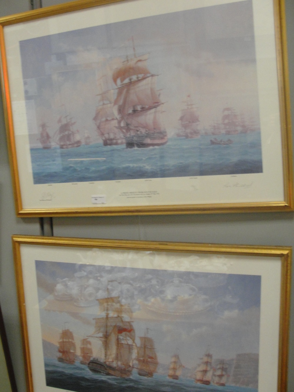 Rex Phillips (b. 1931): A pair of limited edition colour prints of marine subjects, hand signed by