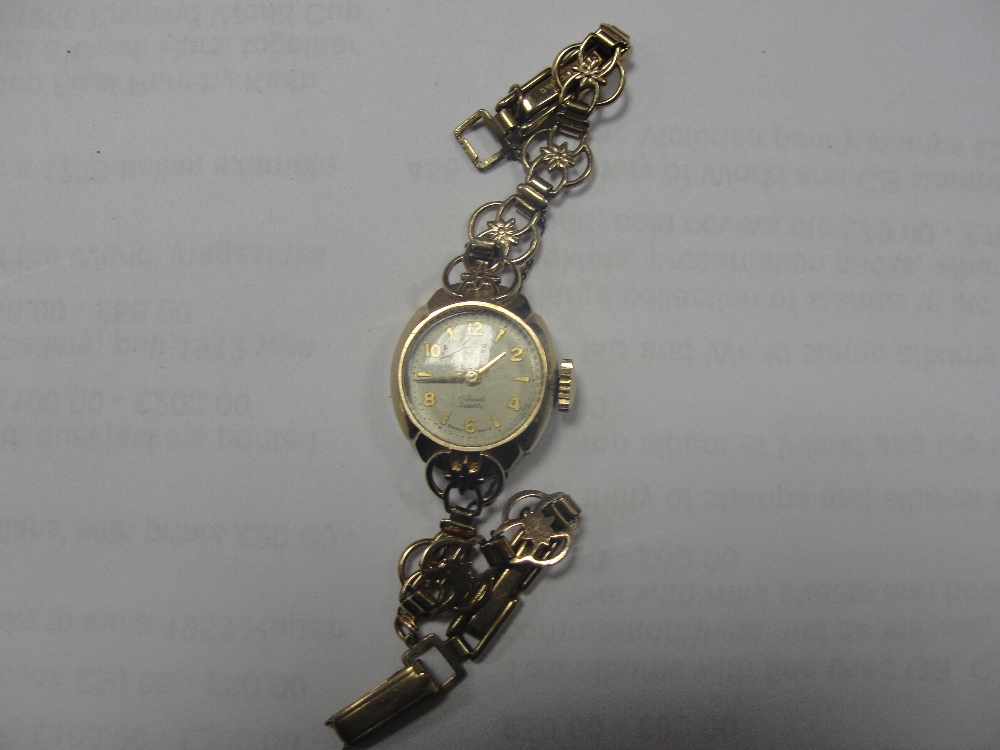 A 9ct Rotary ladies wristwatch