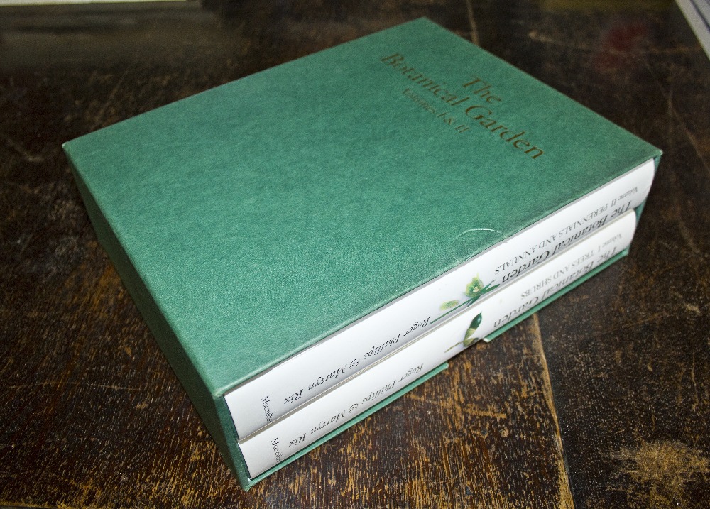 A two volume set of Botanical Gardener, published by Macmillan 2002, in slipcase