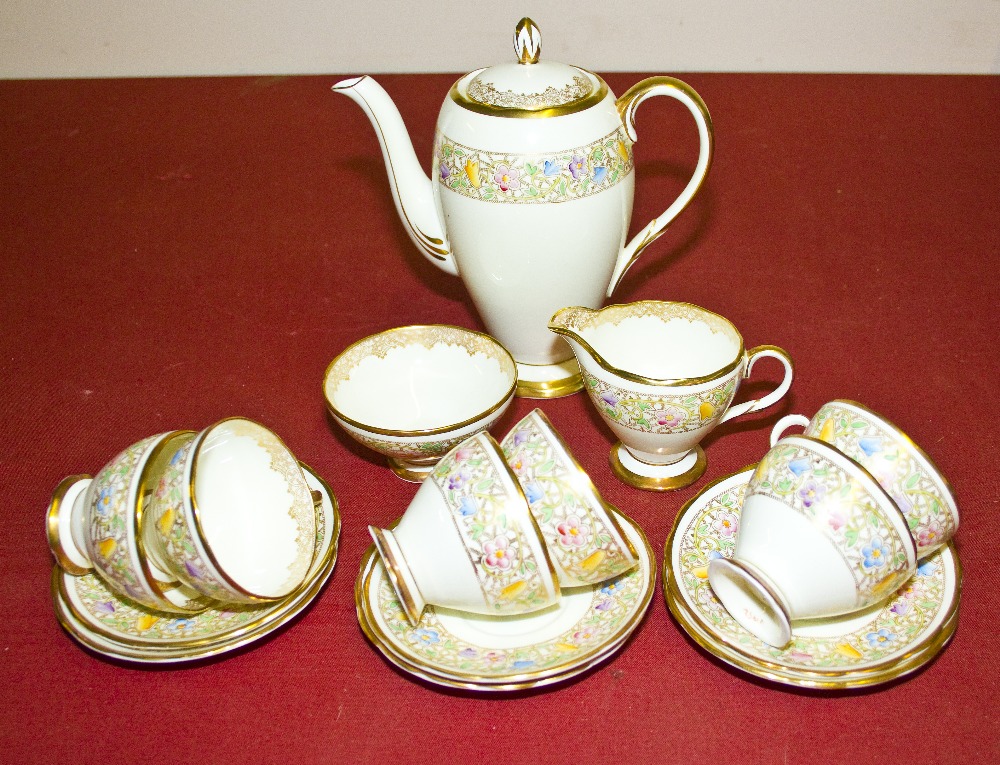 A Foley china coffee set