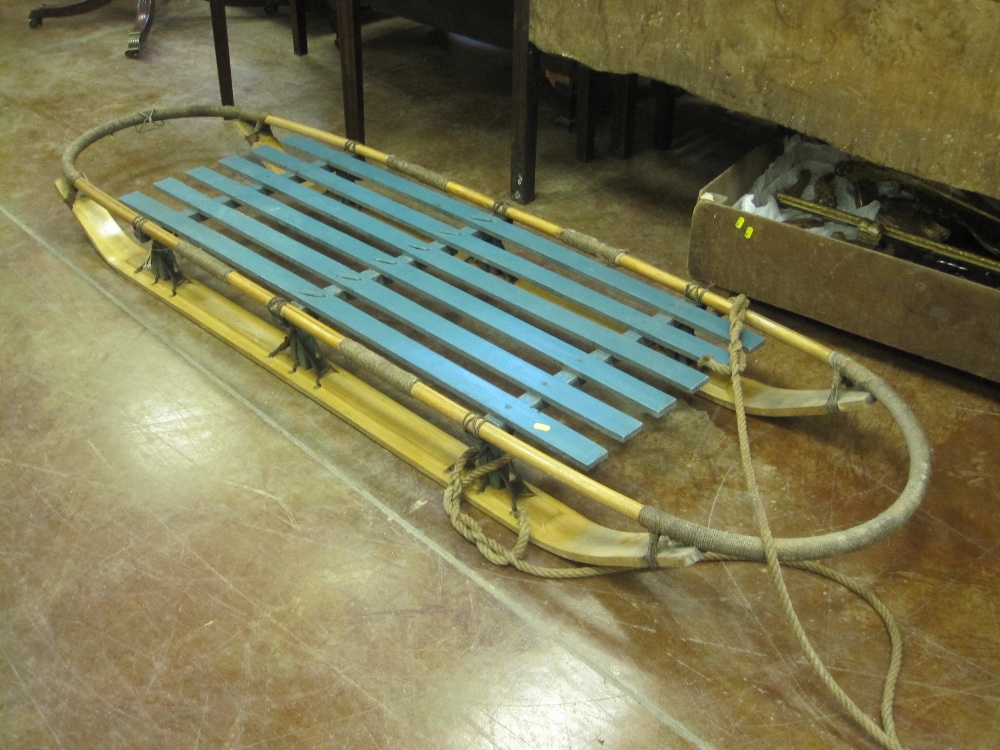 An Expedition Sledge, 8ft approx