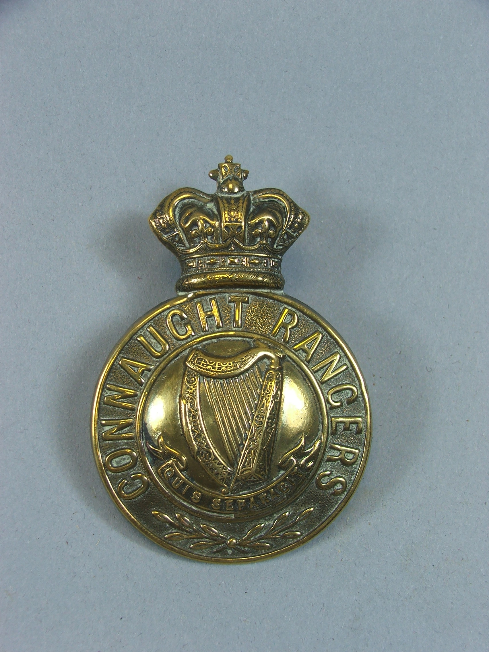 An Irish Military Badge for The Connaught Rangers, 1881-1891.